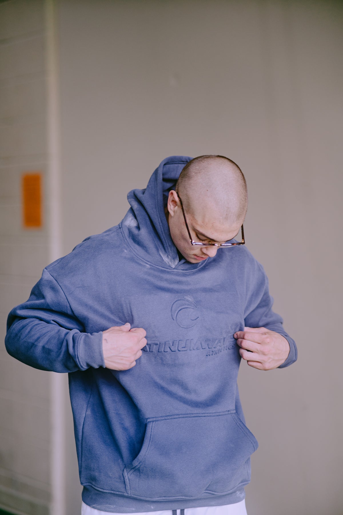 Midnight Blue Oversized Hoodie