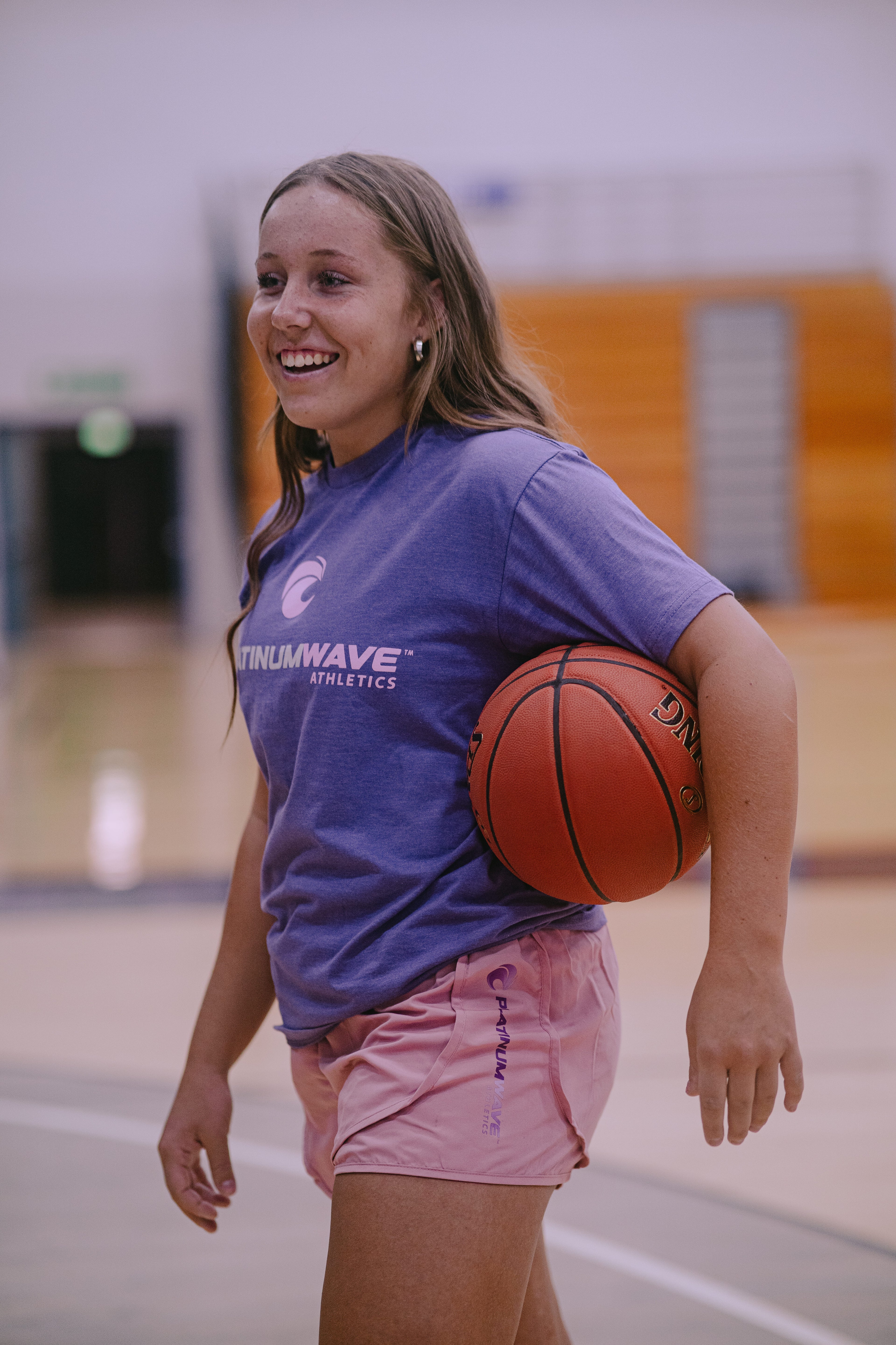 PWA Flagship Tee: Heather Purple