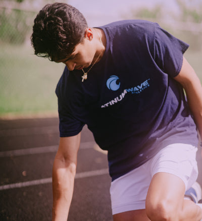 PWA Flagship Tee: Deep Wave Navy