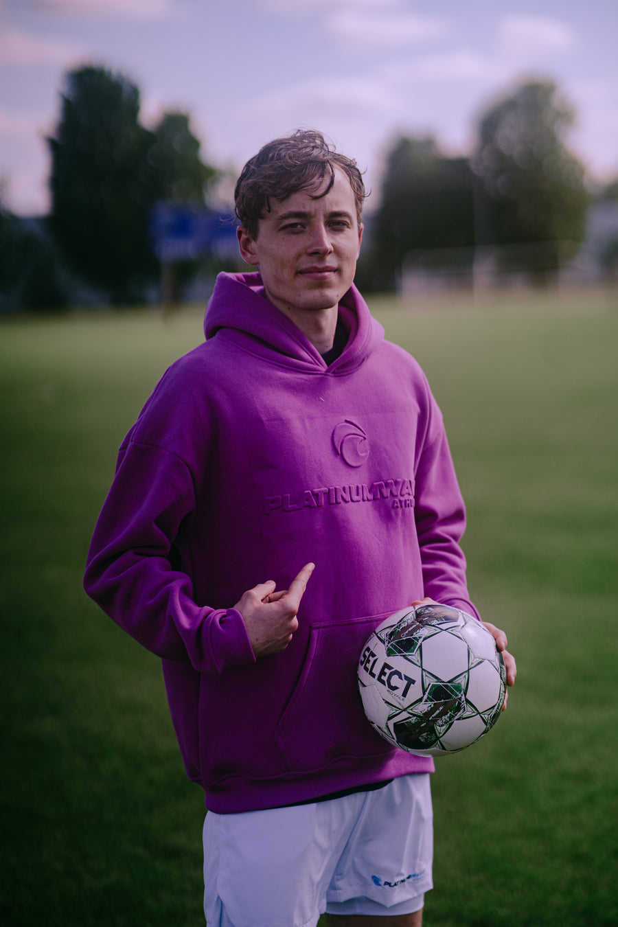 Sunset Fuschia Oversized Hoodie