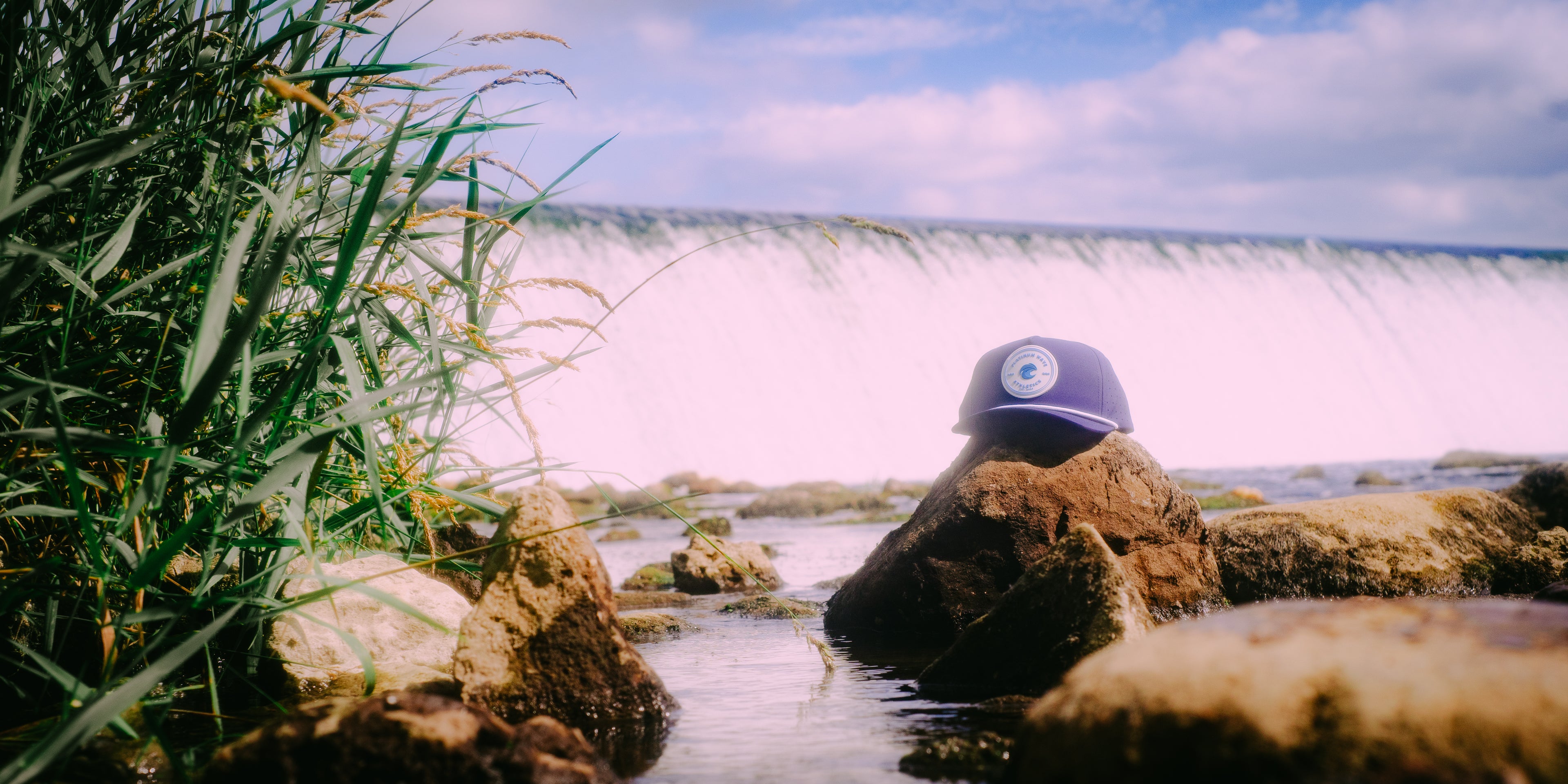 Deep Waters Navy Blue Golf Cap